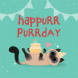 Cat Happurr Purrday Card Theme_Cat Occasion_Birthday