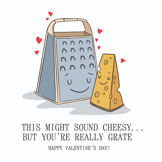 This Might Sound Cheesy Valentine's Day Card