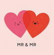 Mr & Mr Congratulations Cute Hearts - 1