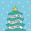 Wishing You a Treemendous Christmas Card