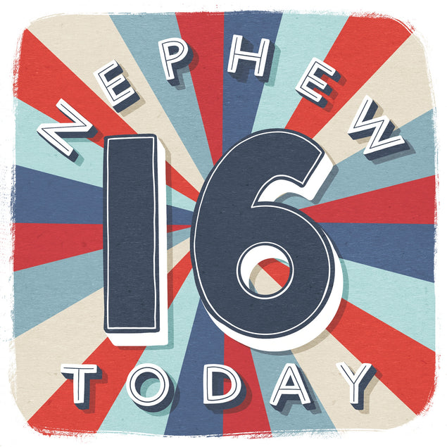 Nephew 16th Birthday Cards - 1