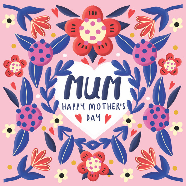 Floral Mother's Day Card  - 1