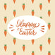 Tiny Carrots Easter Card