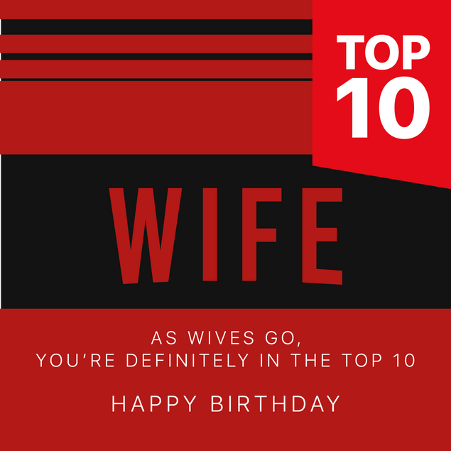 Top 10 Wife Birthday Card Boomf