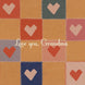 Love You, Grandma Embroidery Card