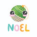 Noel Bauble Christmas Card