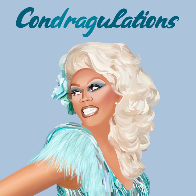 ConDRAGulations Card