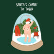 Santa's Coming To Town Card