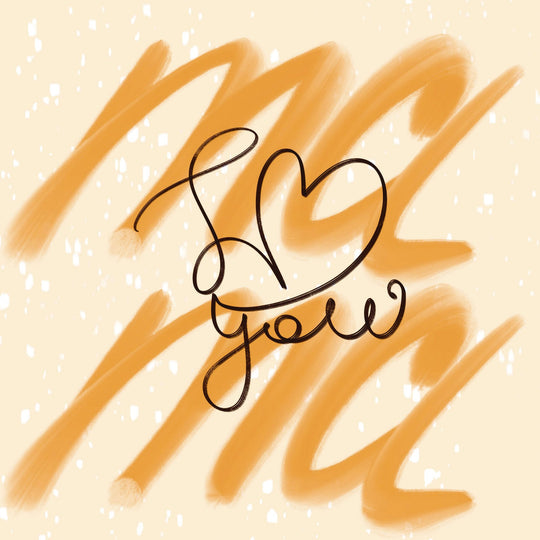 I Love You Mama Card