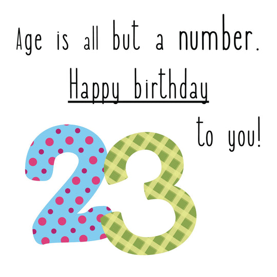 Happy 34th Birthday To You! Card