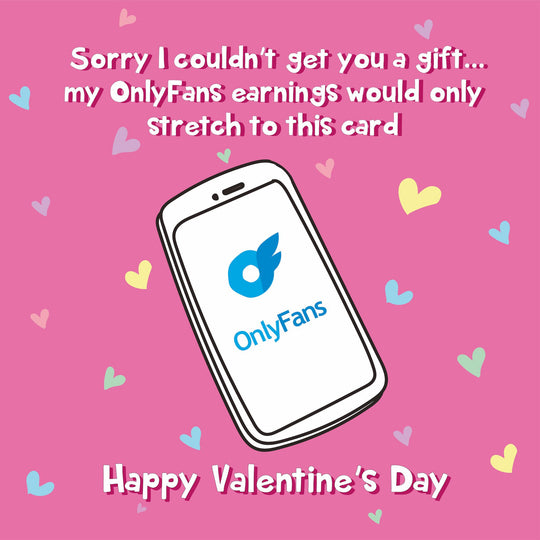 Only Fans Happy Valentine's Day Card