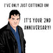 It's Your 2nd Anniversary Card