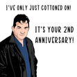 It's Your 2nd Anniversary Card