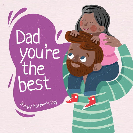 Dad You're The Best 2 Card