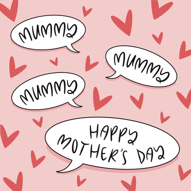 Mummy Mummy Mummy Card