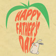 Happy Father's Day Carrot Card
