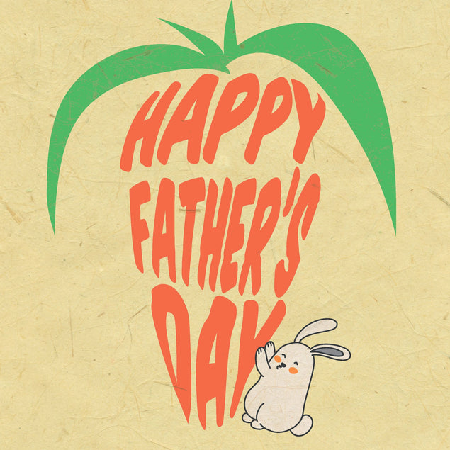 Happy Father's Day Carrot Card