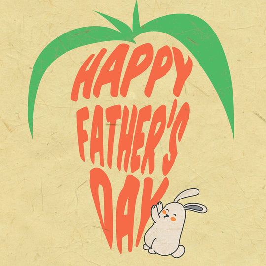 Happy Father's Day Carrot Card