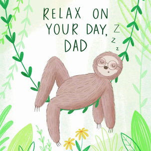 Relax on Your Day Dad Sloth - 1