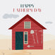 Happy Father's Day Red Shed Card