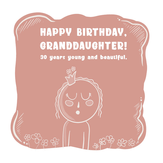 Happy 30th Birthday Granddaughter Young And Beautiful