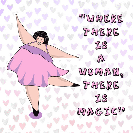 There's Magic International Women?s Day Card