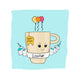 Mug Balloons Happy Birthday Card