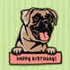 Happy Boxer Dog Happy Birthday Card