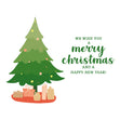 Merry Christmas Christmas Tree And Presents Card Season_Christmas Seo_For Corporate