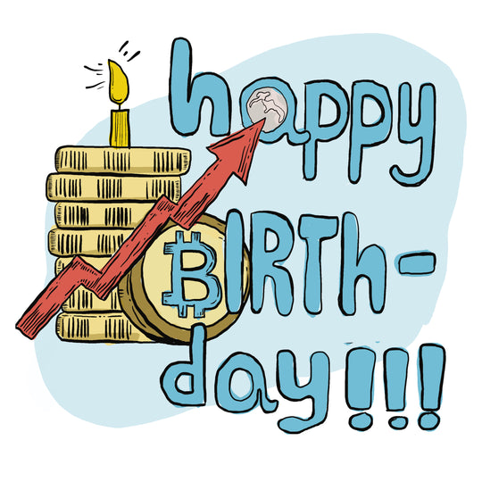 Crypto Happy Birthday Card