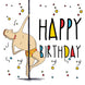 Pole Dance Happy Birthday