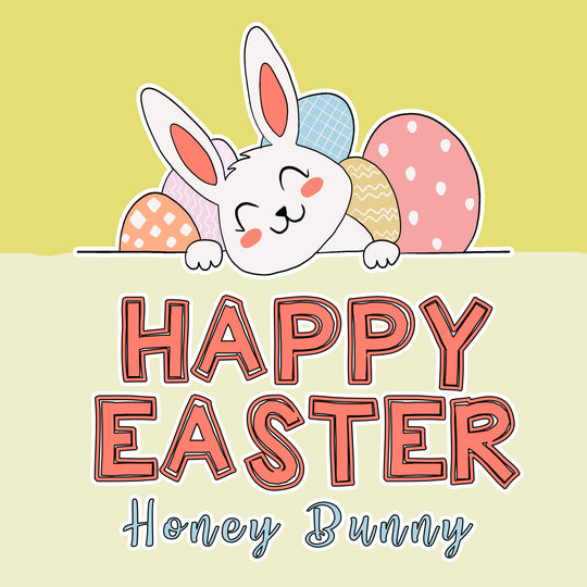 Honey Bunny Easter Card