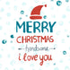 Merry First Christmas Handsome I Love You Card
