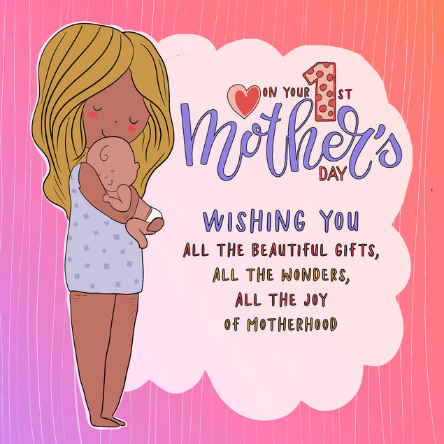 On Your First Mother's Day Wishing You Card Season_Mother’s Day, Seo_First