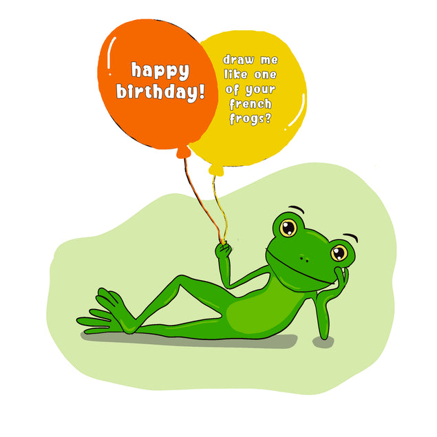 Happy Birthday Draw Me Theme_Frog 