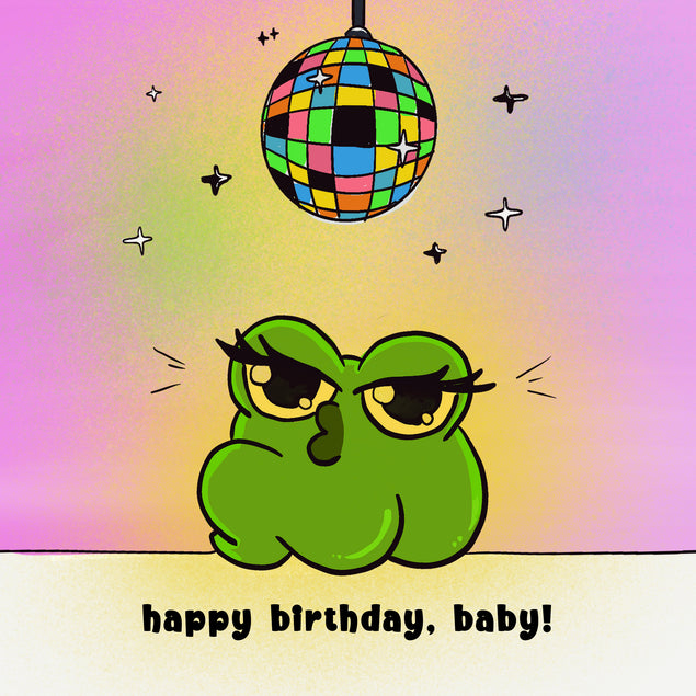 Flirting Frog Happy Birthday Theme_Frog 