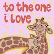 Cute Giraffe Couple Valentine's Card Season_Valentine’s Day, Seo_Giraffe