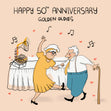 Golden Oldies Happy 50th Wedding Anniversary Card Occasion_Wedding Anniversary Anniversary_50th Anniversary