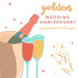 Happy Golden Wedding Anniversary Card Occasion_Wedding Anniversary Anniversary_50th Anniversary