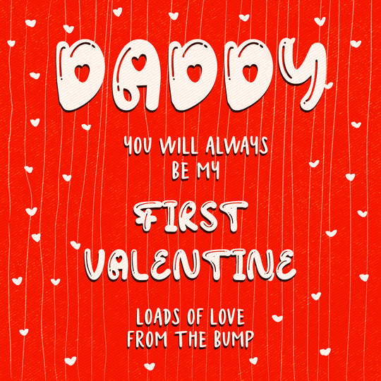 Happy Valentine's Day From The Bump Card