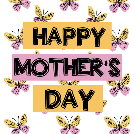 Happy Mother's Day Butterflies Card