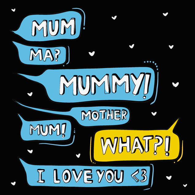 Happy Mother's Day Mum Mother Ma Card Season_Mother’s Day, Sender_From Daughter