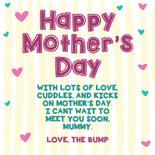 Mummy Happy Mother's Day Love The Bump Card