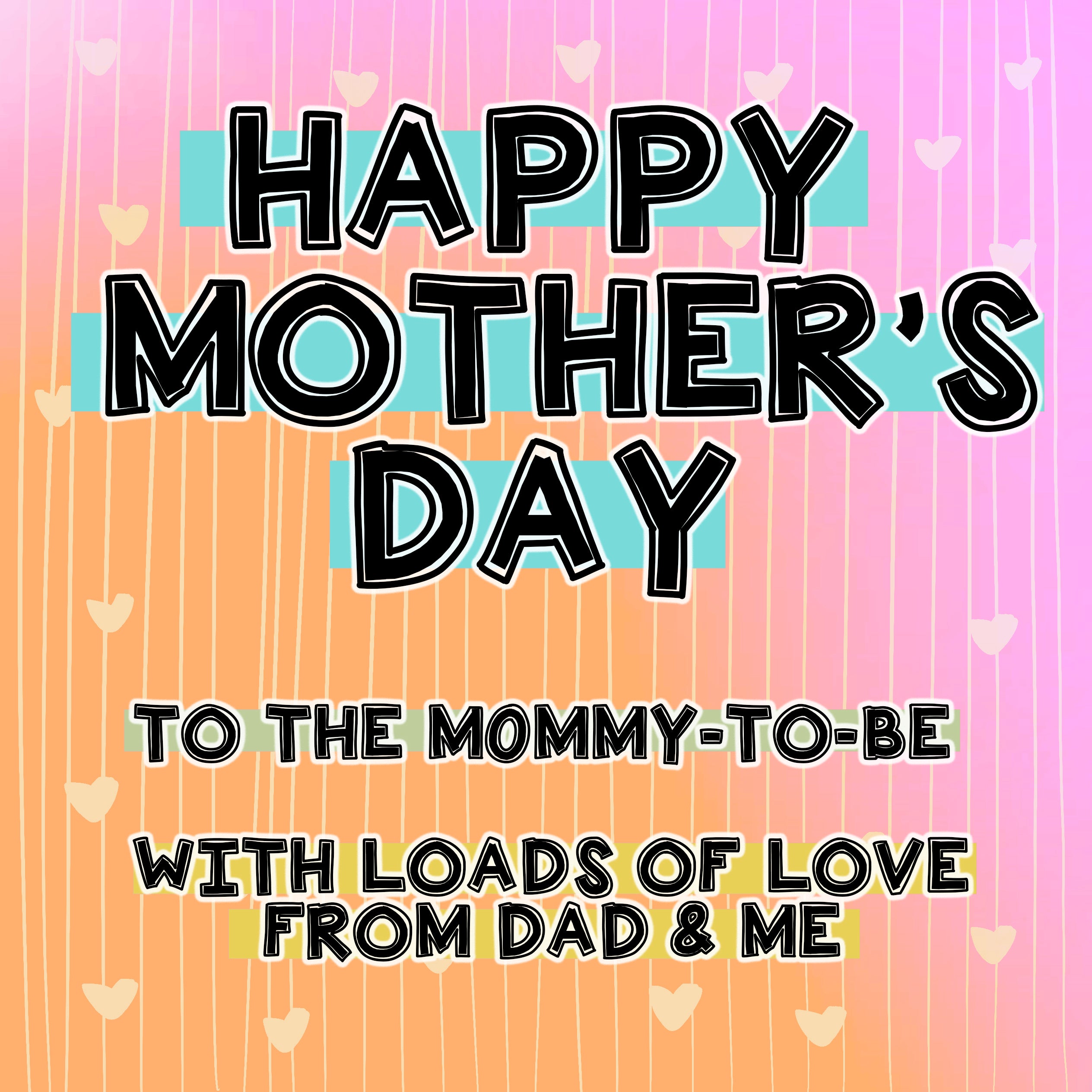 Happy Mother's Day To The Mommy To Be Card | Boomf