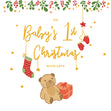 Merry First Christmas Baby Card Season_Christmas Seo_Fisrt Recipient_For Nephew