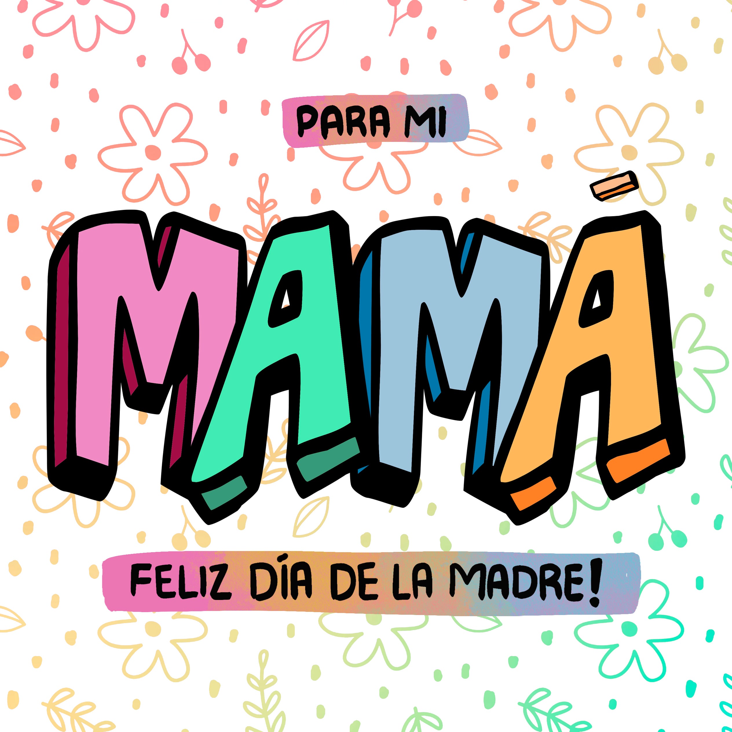Happy Mother's Day Mama In Spanish Card | Boomf