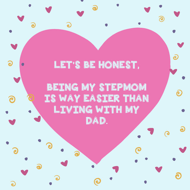 Being My Stepmom Is Easier Happy Mother's Day Card Season_Mother’s Day, Style_Funny, Recipient_For Stepmum