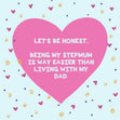 Being My Stepmum Is Easier Happy Mother's Day Card Season_Mother’s Day, Style_Funny, Recipient_For Stepmum