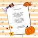 Autumn Colours Happy Thanksgiving Teacher Card