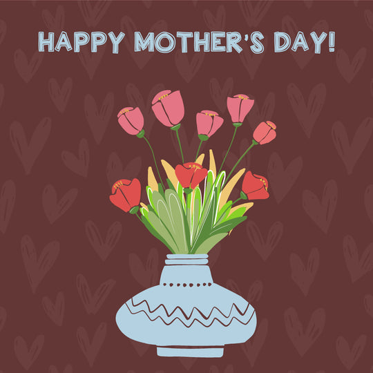 Tulip Bouquet Happy Mother's Day Card